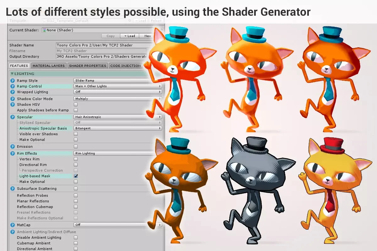 [ Shader Assets ] Toony Colors Pro 2